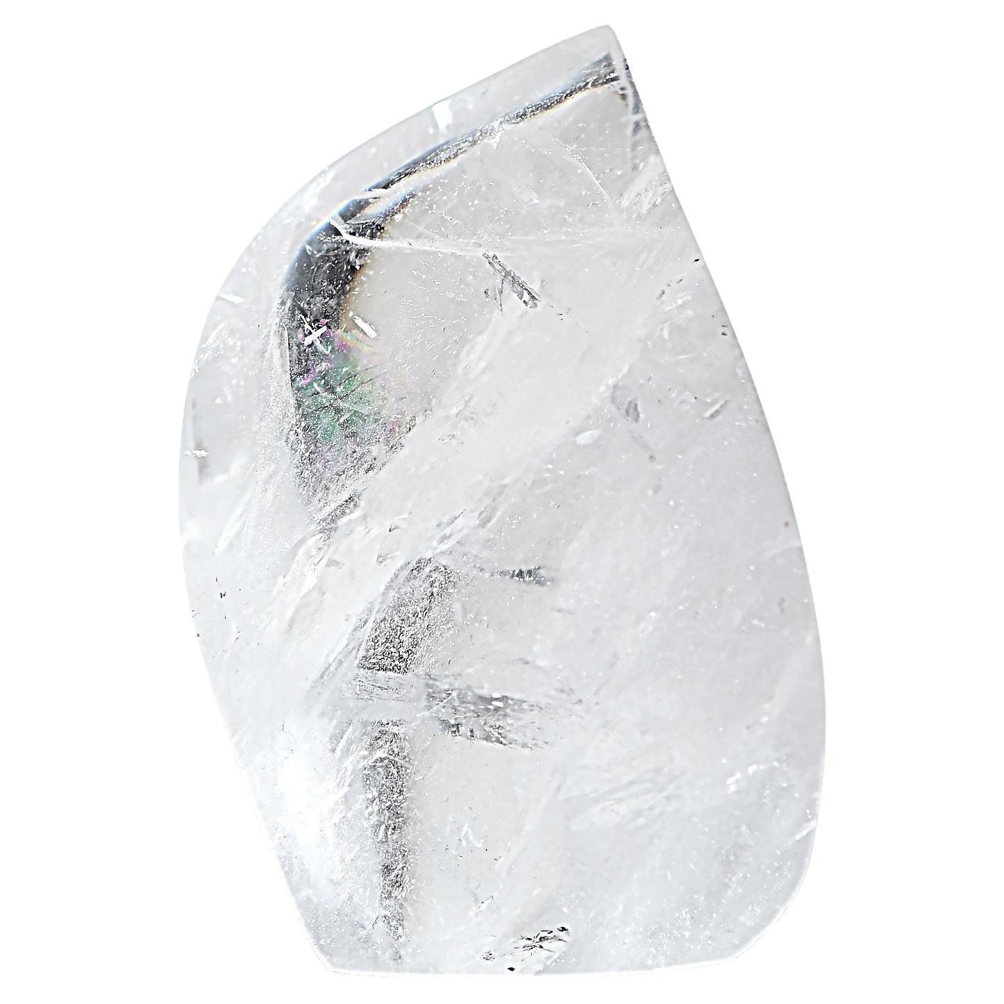 Large Rutile Quartz Flame Natural Specimen 10.3 LBS in vendita