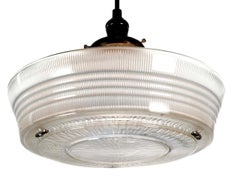 Large Sailor Hat Holophane Pendants