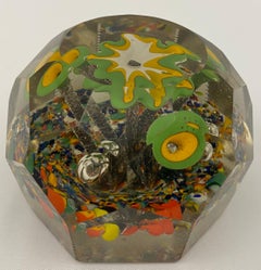 Large Millefiori Paperweight attrib. to Saint Louis, Scrambled Paperweight