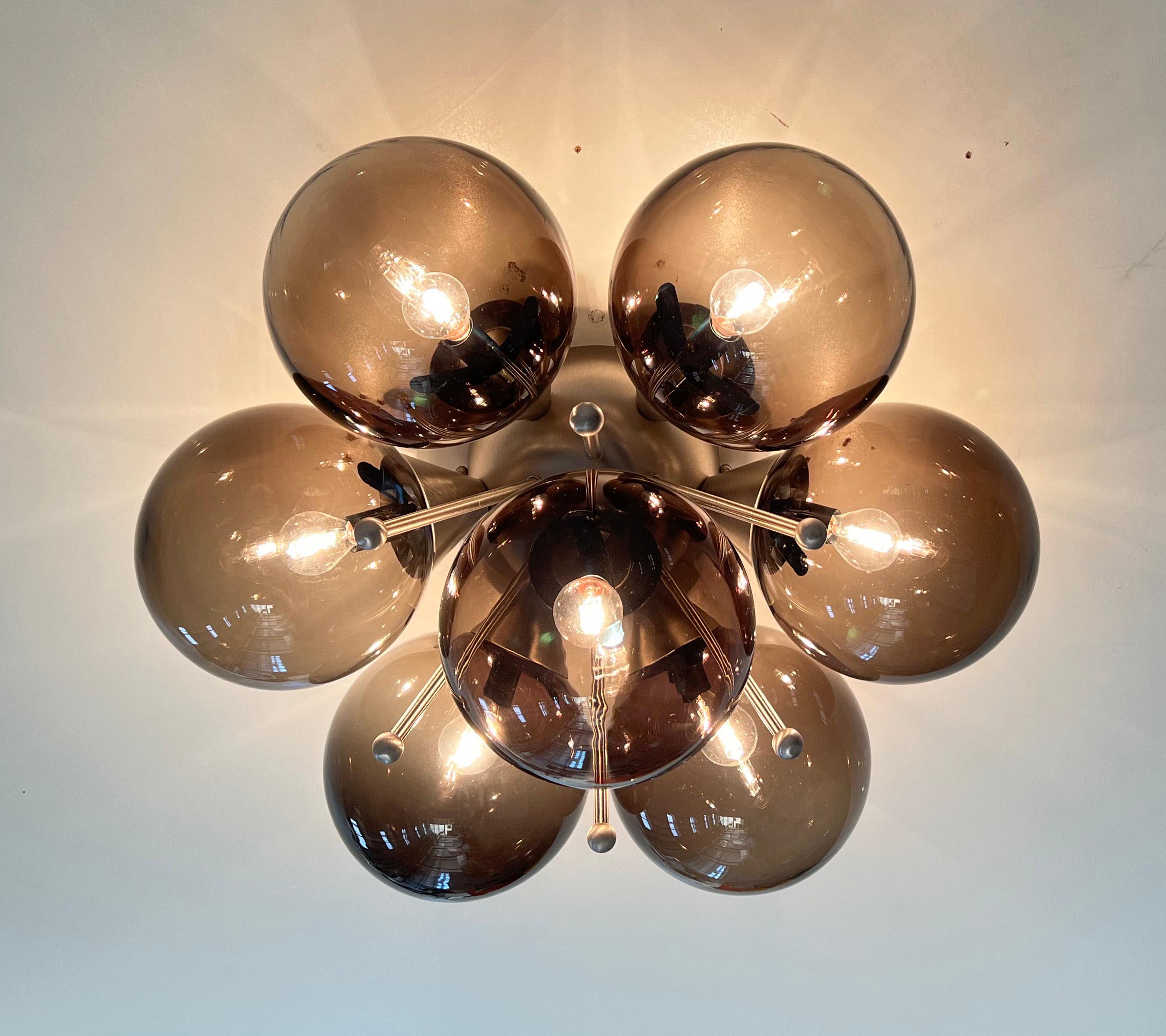 Contemporary BLOSSOM Flush Mount by Fabio Ltd For Sale