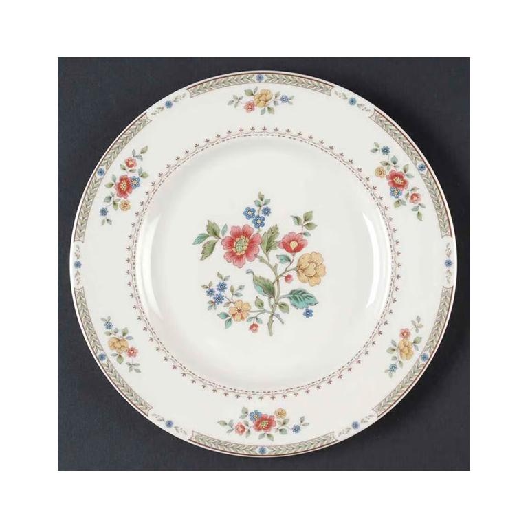 Hand-Painted Large Salad Serving Bowl Replacement Kingswood by Royal Doulton For Sale