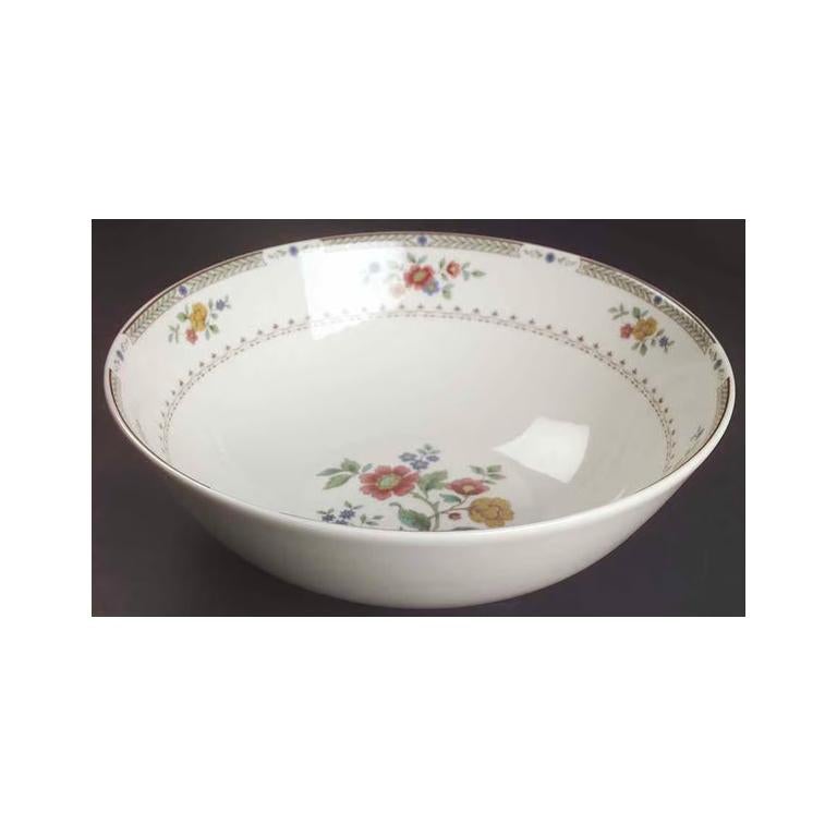 Large Salad Serving Bowl Replacement Kingswood by Royal Doulton In Excellent Condition For Sale In BILBAO, ES
