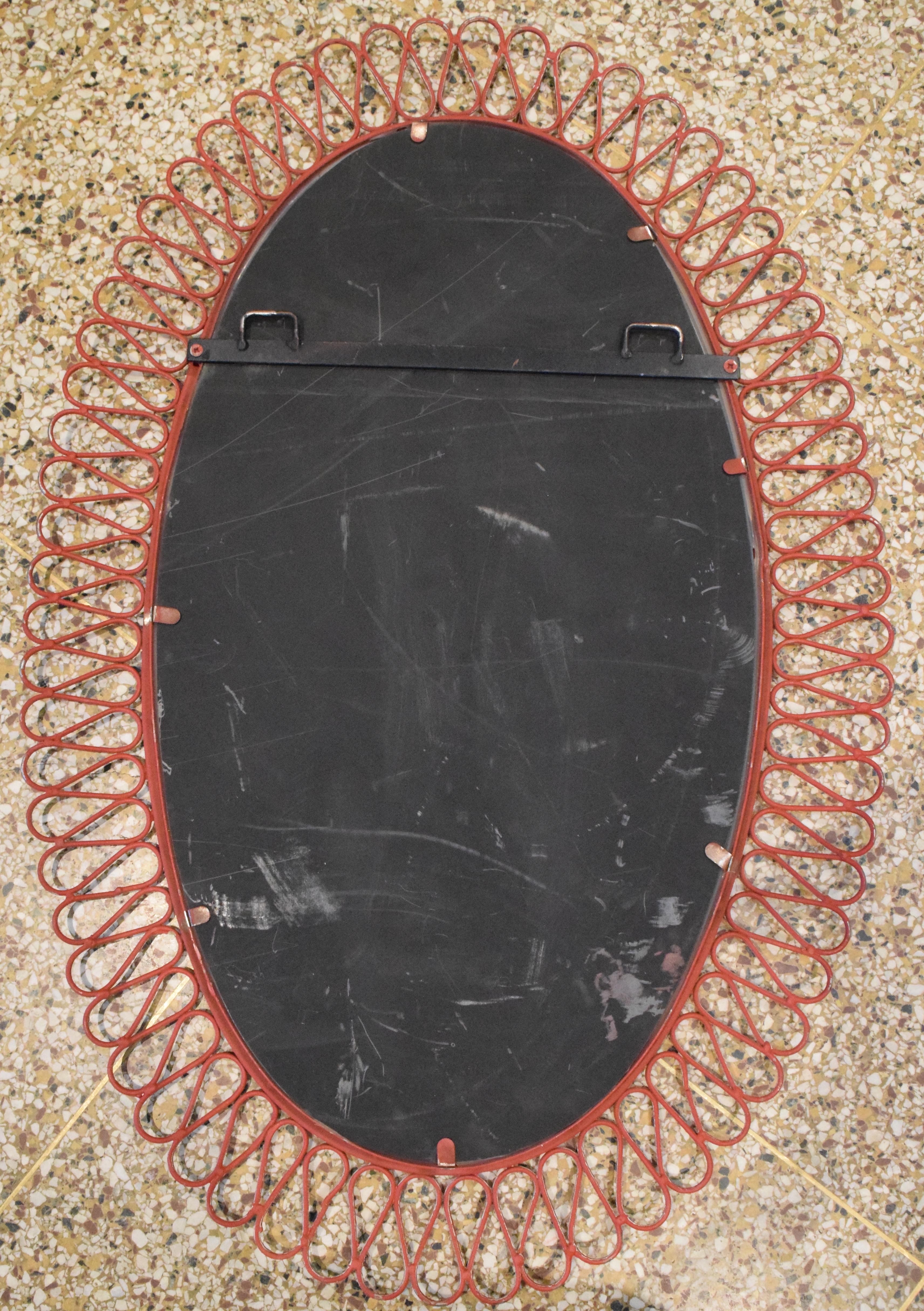 Mid-20th Century Large Salterini Mirror For Sale