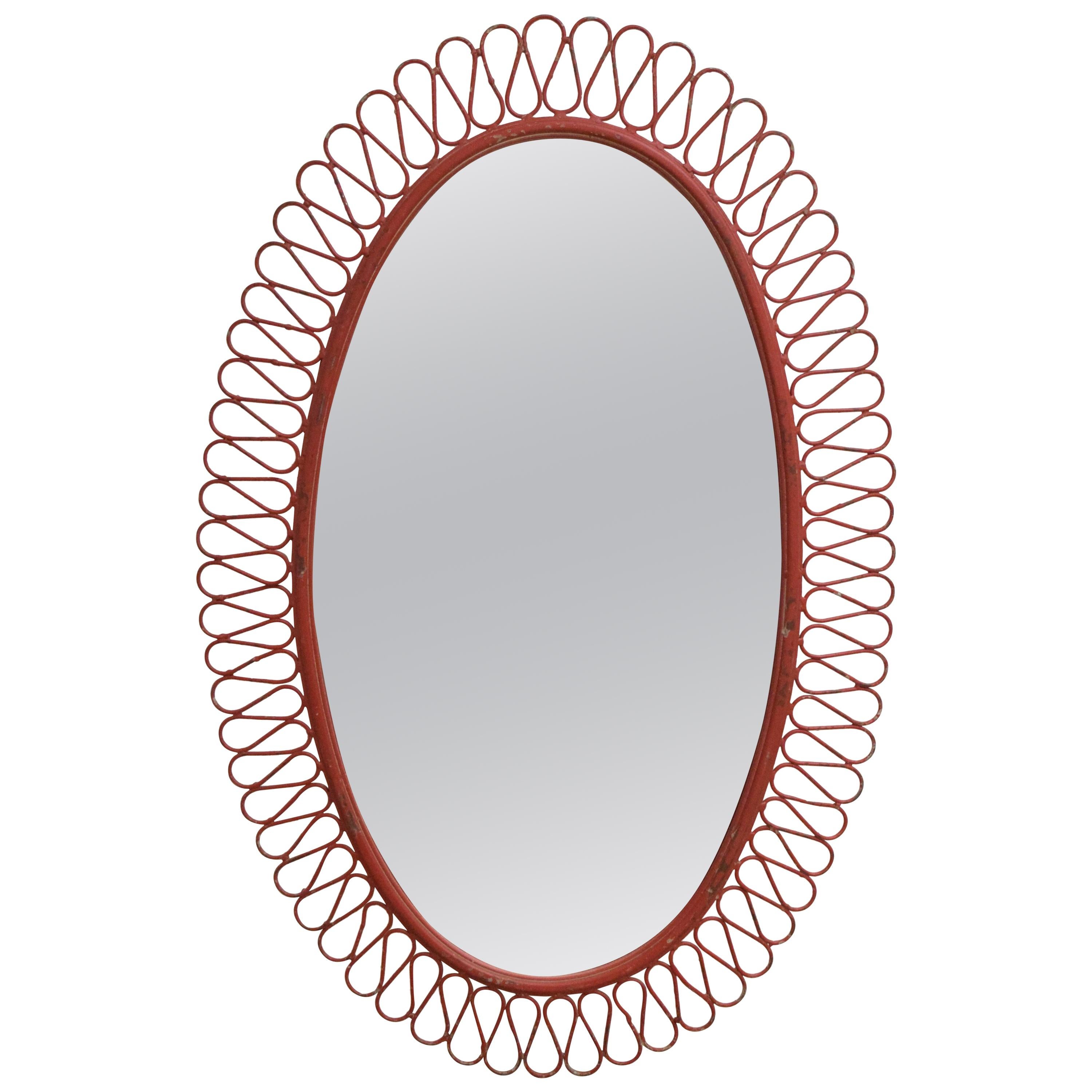 Large Salterini Mirror For Sale