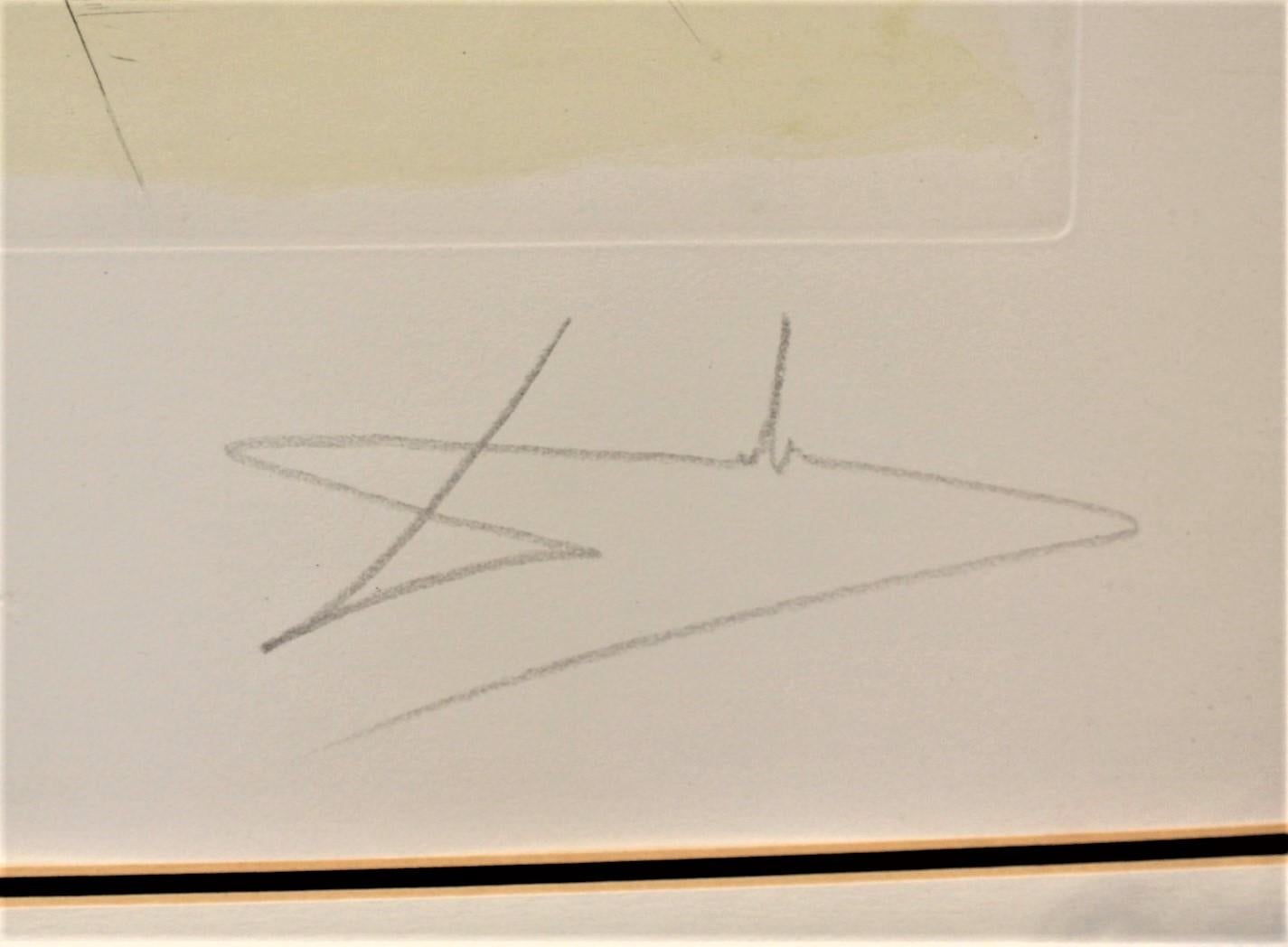 dali etching for sale