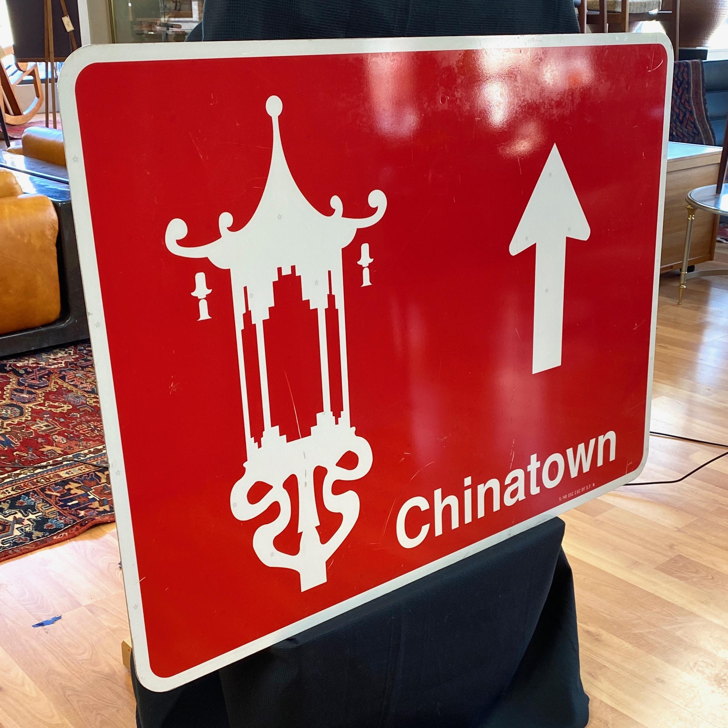 china town sign