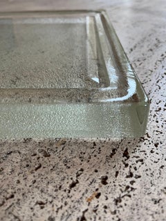 Plato grande de vidrio fundido Saint Gobain