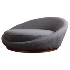 Grande chaise longue Satellite de Milo Baughman