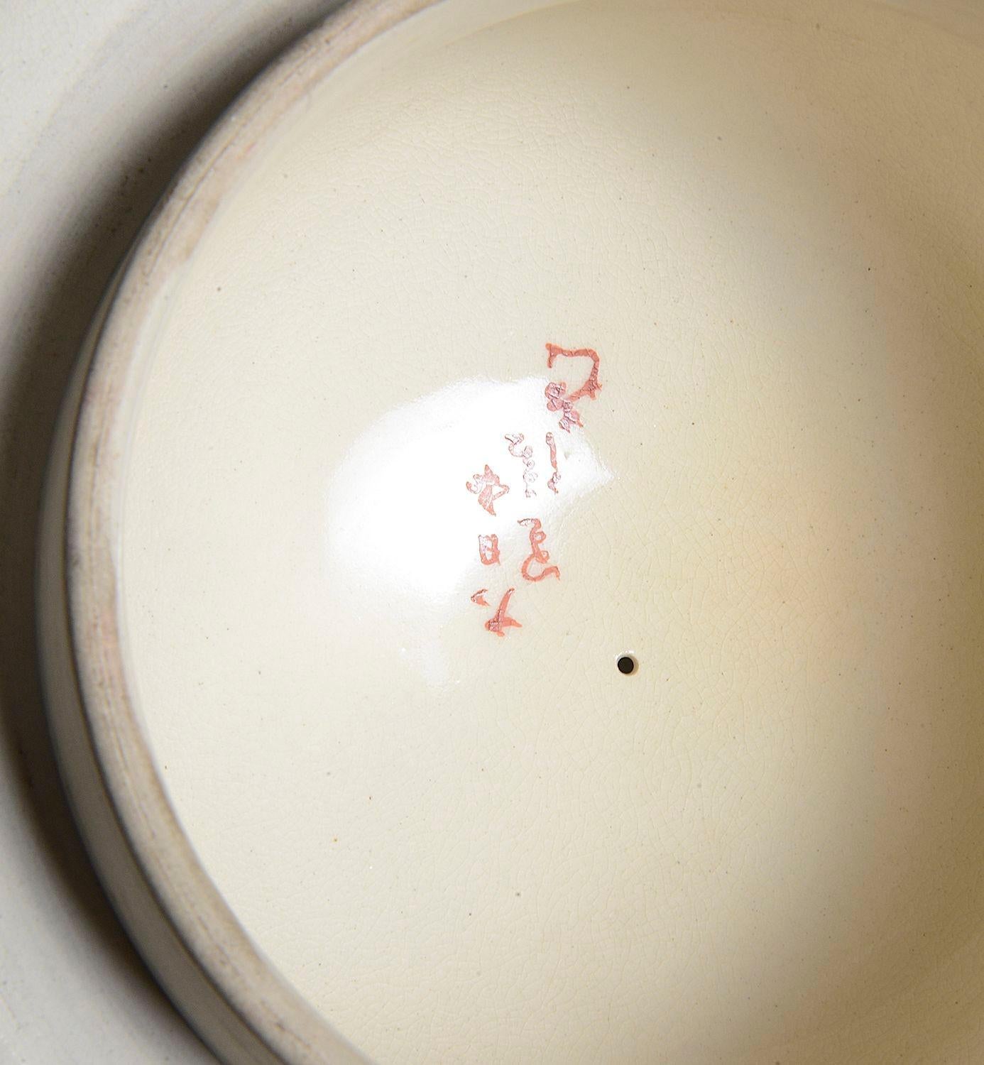 Grande vaso con coperchio di Satsuma, fine XIX secolo in vendita 1