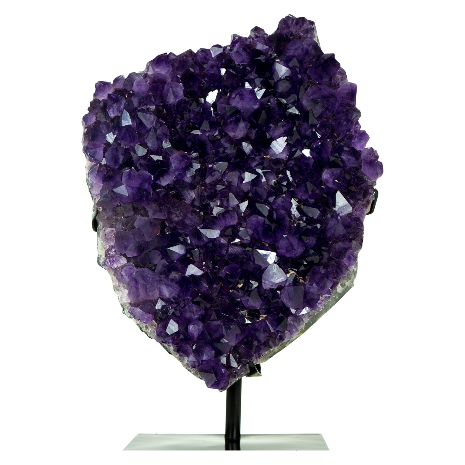 Large Saturated Amethyst Cluster with Rich Purple Amethyst, Crystal Decor