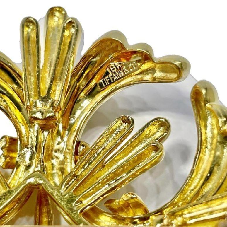 Large Scale 18K Gold Tiffany & Co. Maltese Cross Pendant 3