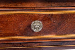 Large Scale 19th Century English Regency Rosewood Library/Writing Table