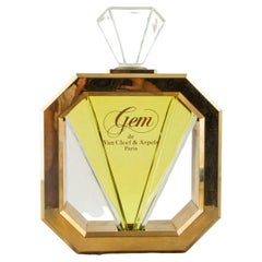 Factice de parfum français à grande échelle du 20ème siècle Gem de Van Cleef & Arpels