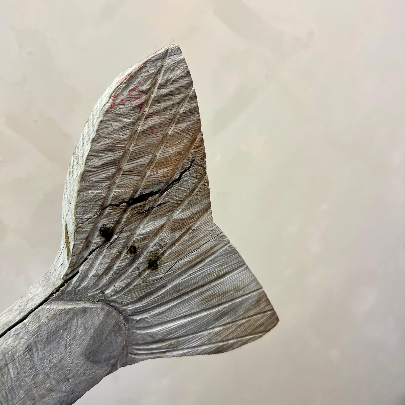 Signo de comercio de pescadería francesa tallado a mano a gran escala, siglo XX Arte popular en venta 5