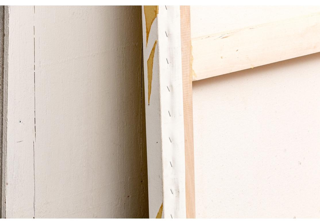 Großformatiges abstraktes Gemälde auf Leinwand im Angebot 7