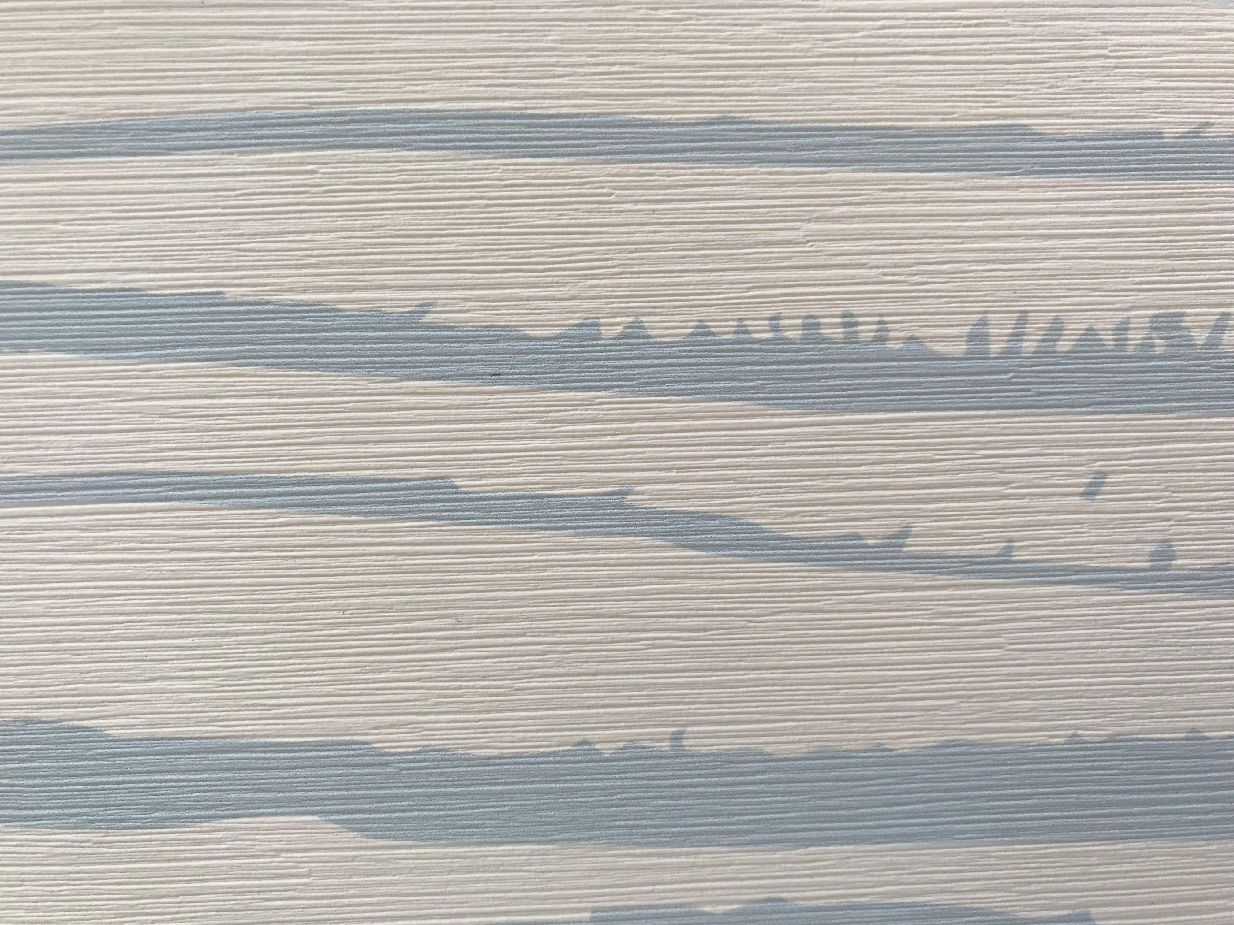 American Large-Scale Aegean Wallcovering in Ocean Colorway For Sale