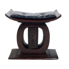 Large Scale African Ashanti Stool