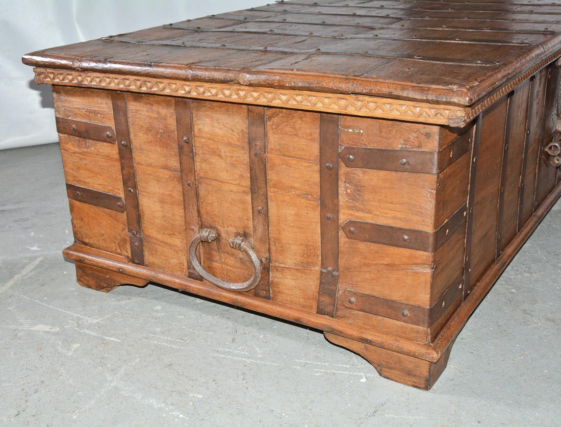 Large Scale Anglo-Indian Trunk Coffee Table 3
