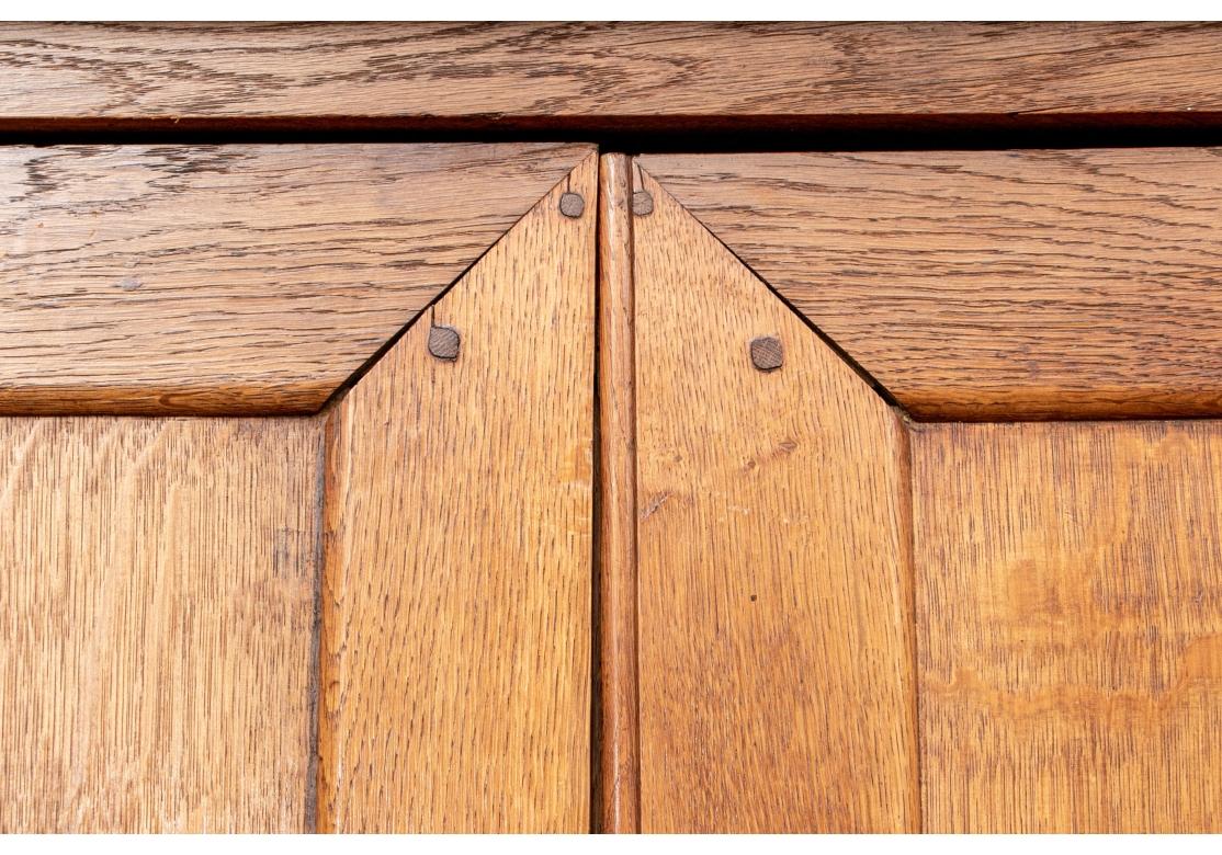 Large Scale Antique Louis Phillippe Burled Cabinet For Sale 3