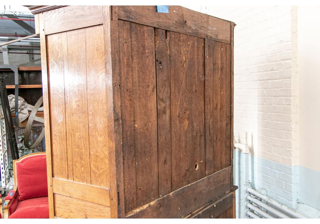 Large Scale Antique Louis Phillippe Burled Cabinet For Sale 13