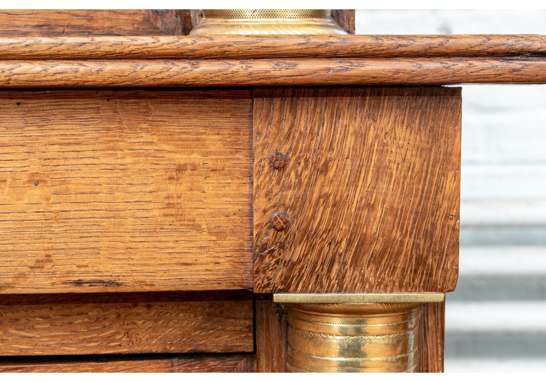 Large Scale Antique Louis Phillippe Burled Cabinet For Sale 1