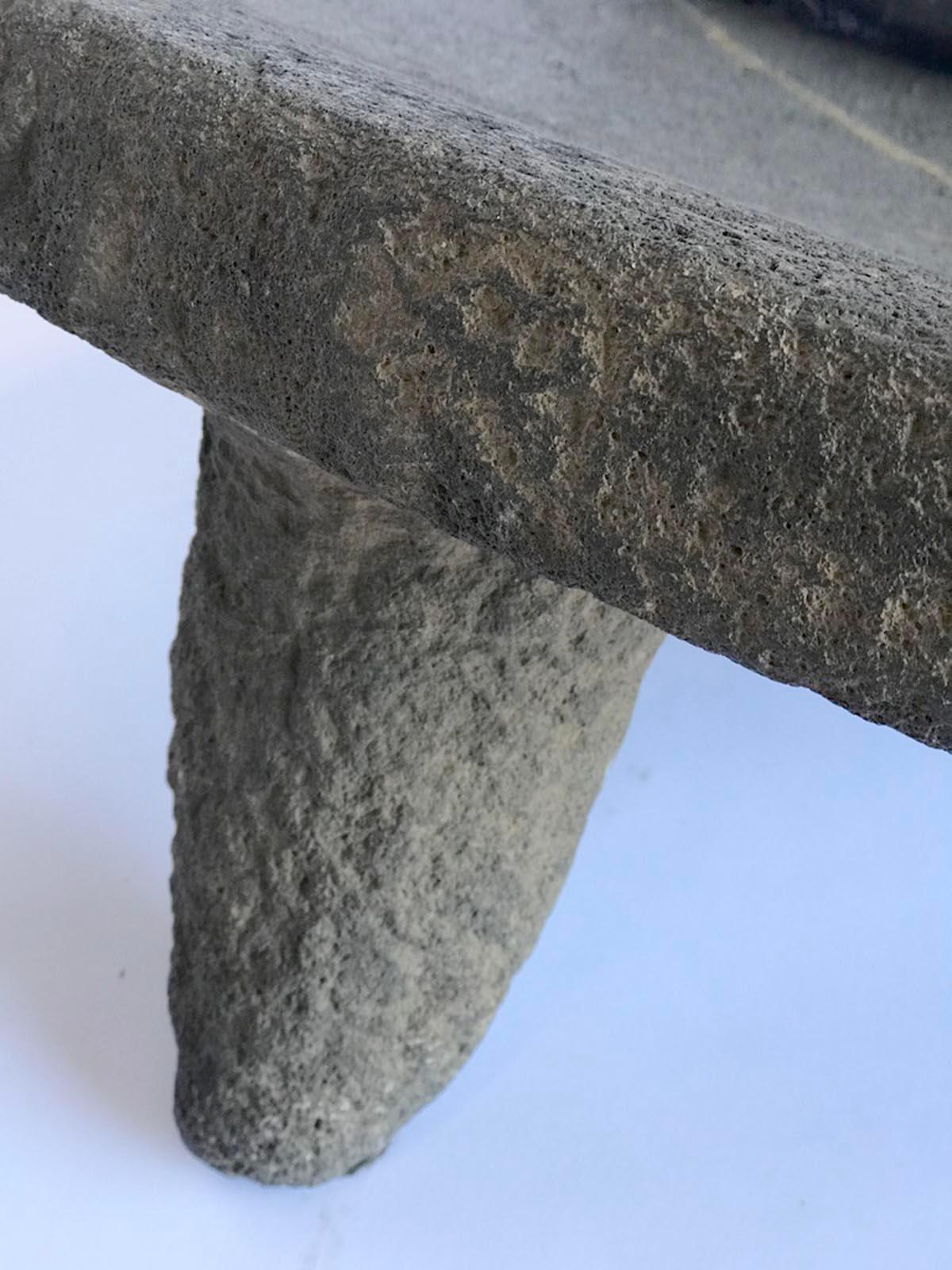 Guatemalan Large Scale Antique Stone Matate, Grinder