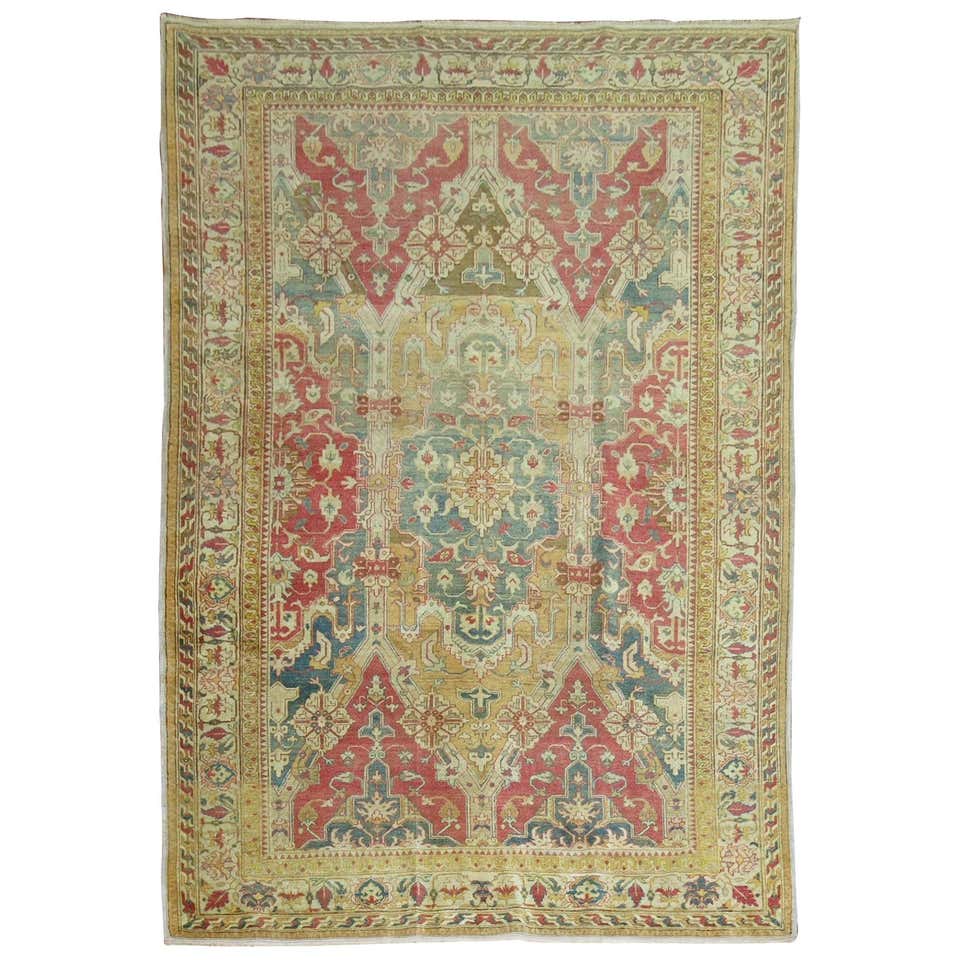 Rare Verner Panton Mira Romantica Large-Scale Rug at 1stDibs