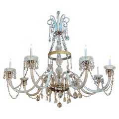Large Scale Used Waterford Crystal Chandelier