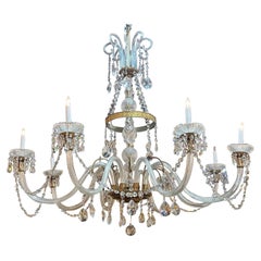 Large Scale Antique Waterford Crystal Chandelier