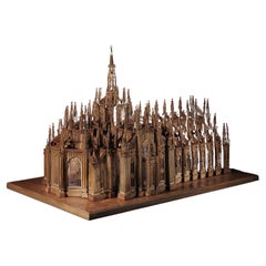 Large Scale Architectural Model of the Duomo Di Milano, Late 19th Century