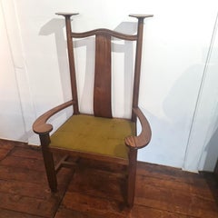 Large Scale Arts & Crafts oak Armchair
