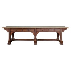 Large Scale Arts & Crafts Refectory Table