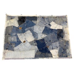 Tapisserie « Blue Jeans » à grande échelle