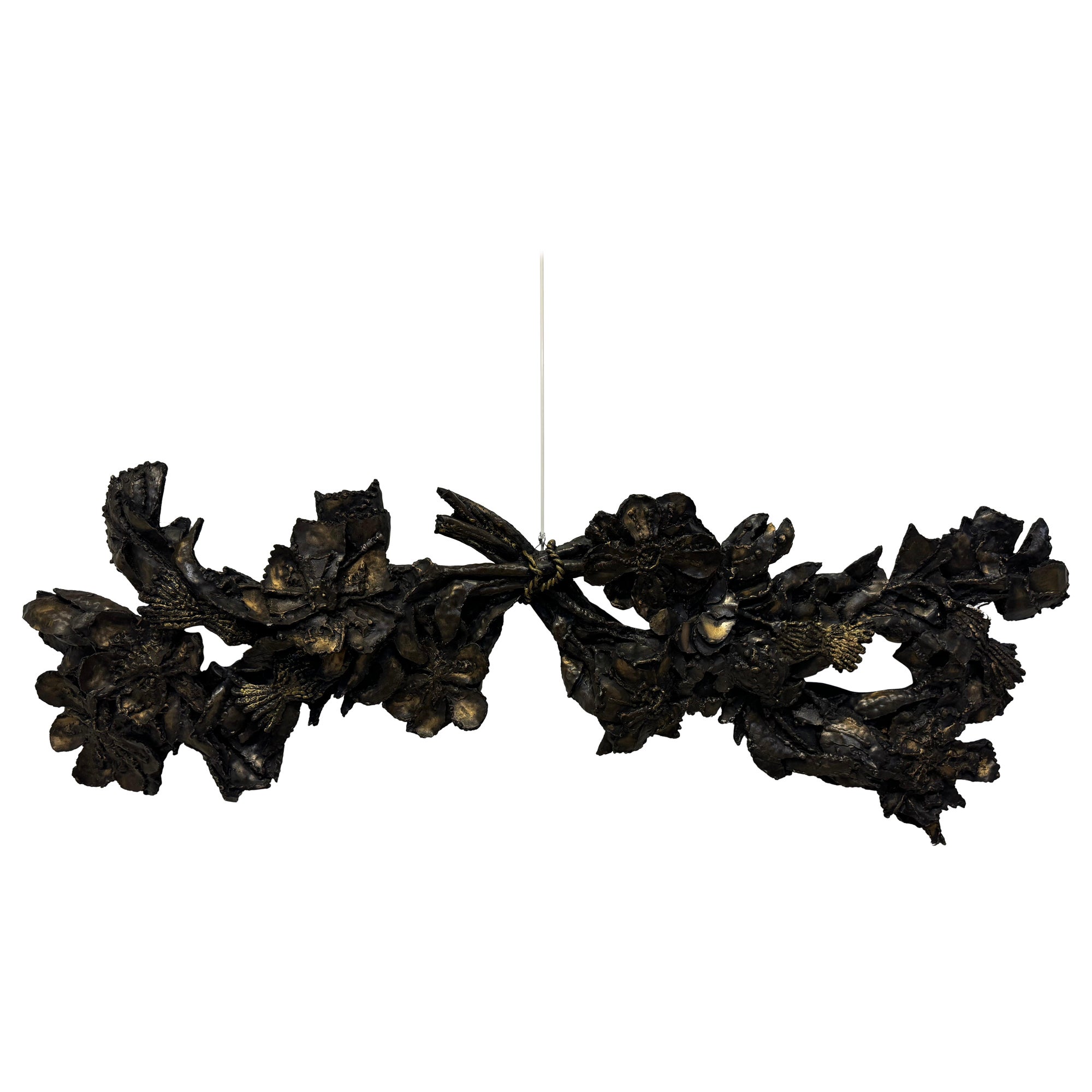 Large Scale Brutalist Resin Wall Sculpture by Finesse Originals, 1970s