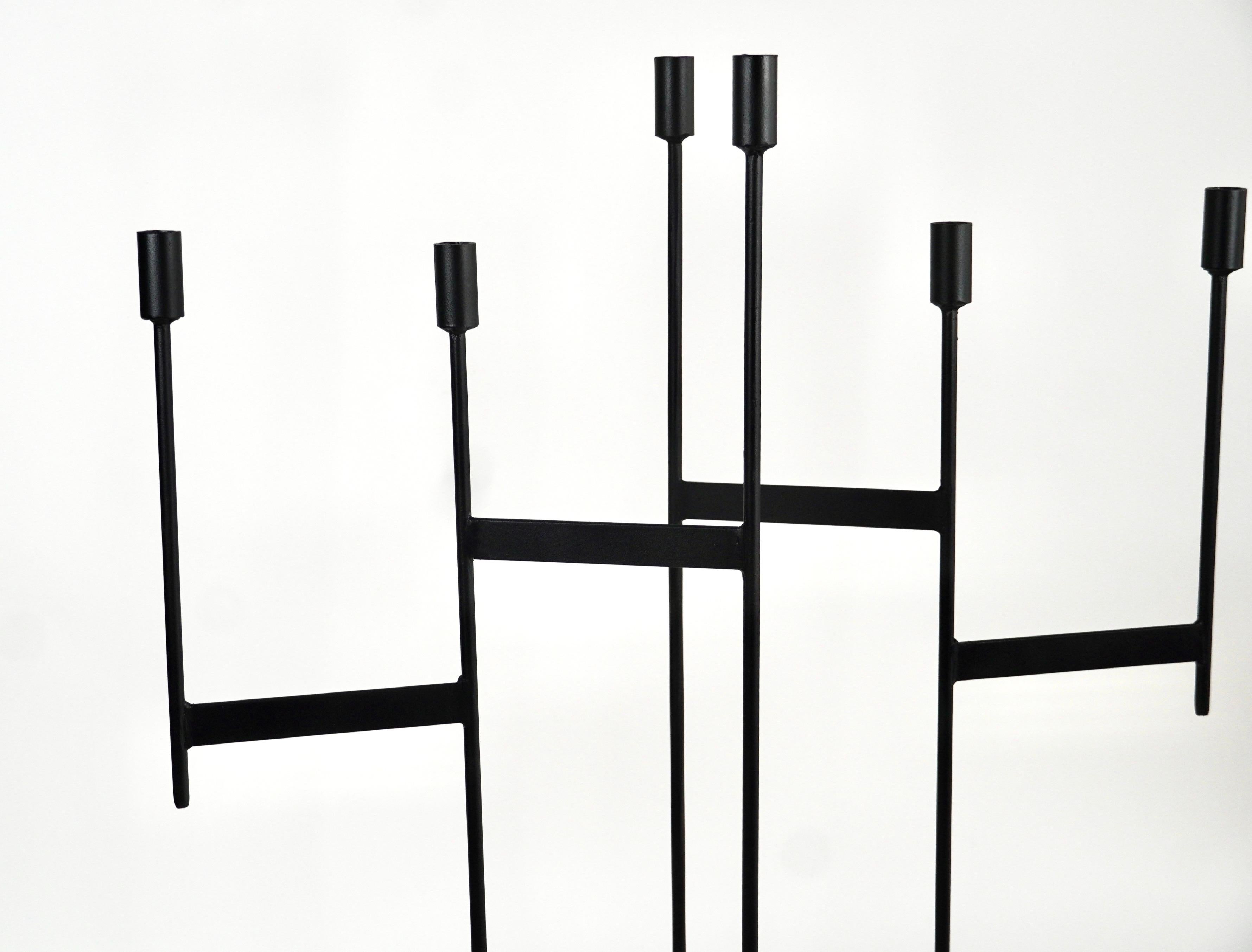 Mid-Century Modern Large Scale Candelabra by Donald Drumm
