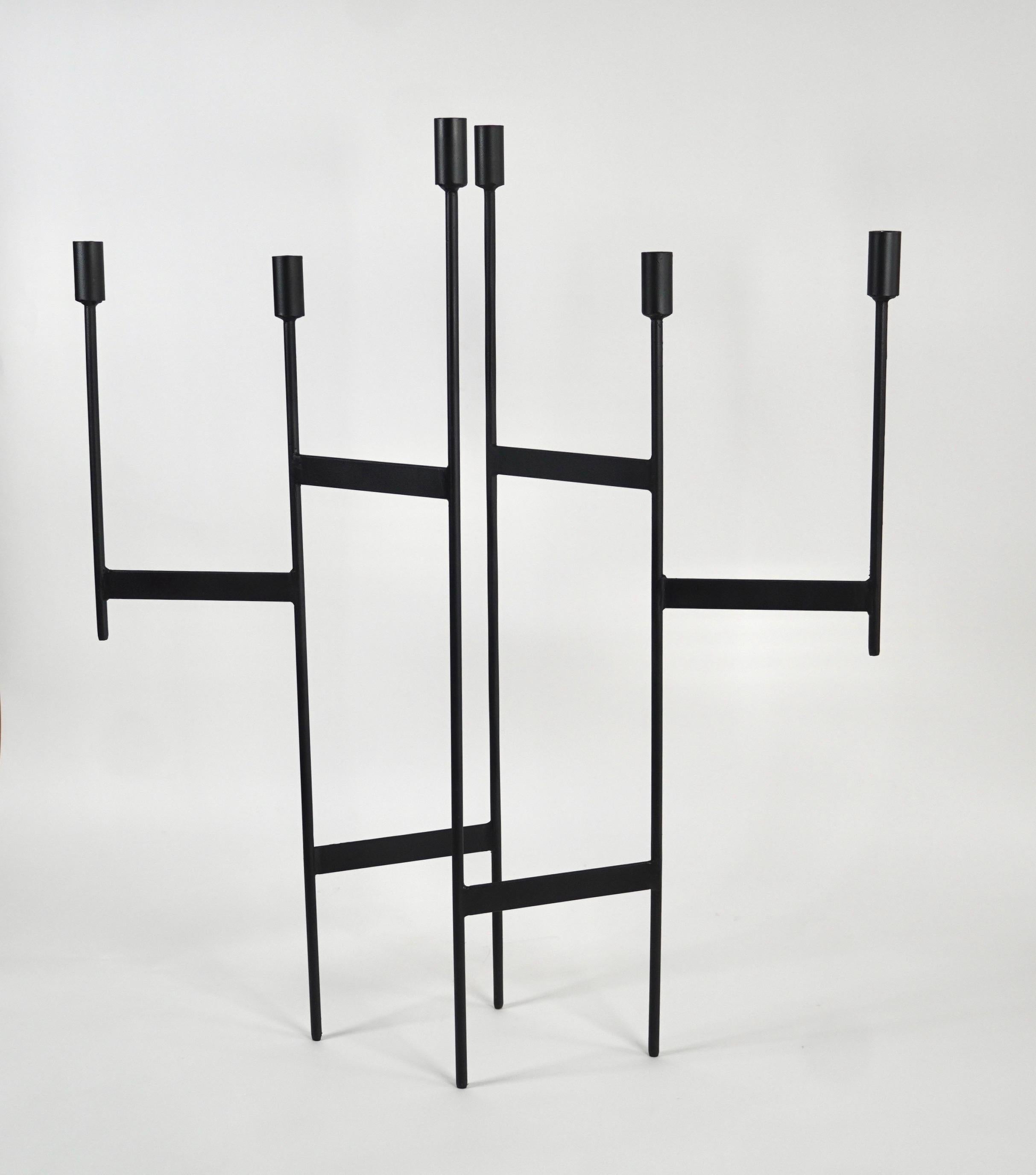 Hand-Crafted Large Scale Candelabra by Donald Drumm