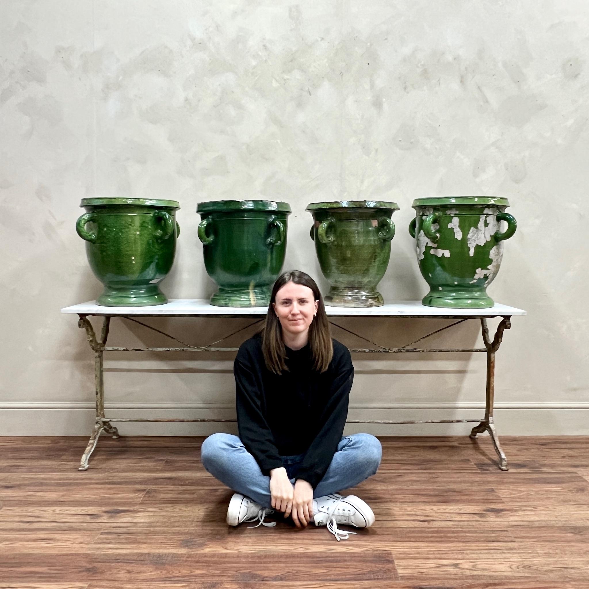 Large Scale Castelnaudary Pots French Green 9