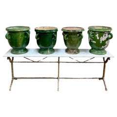 Large Scale Castelnaudary Pots French Green