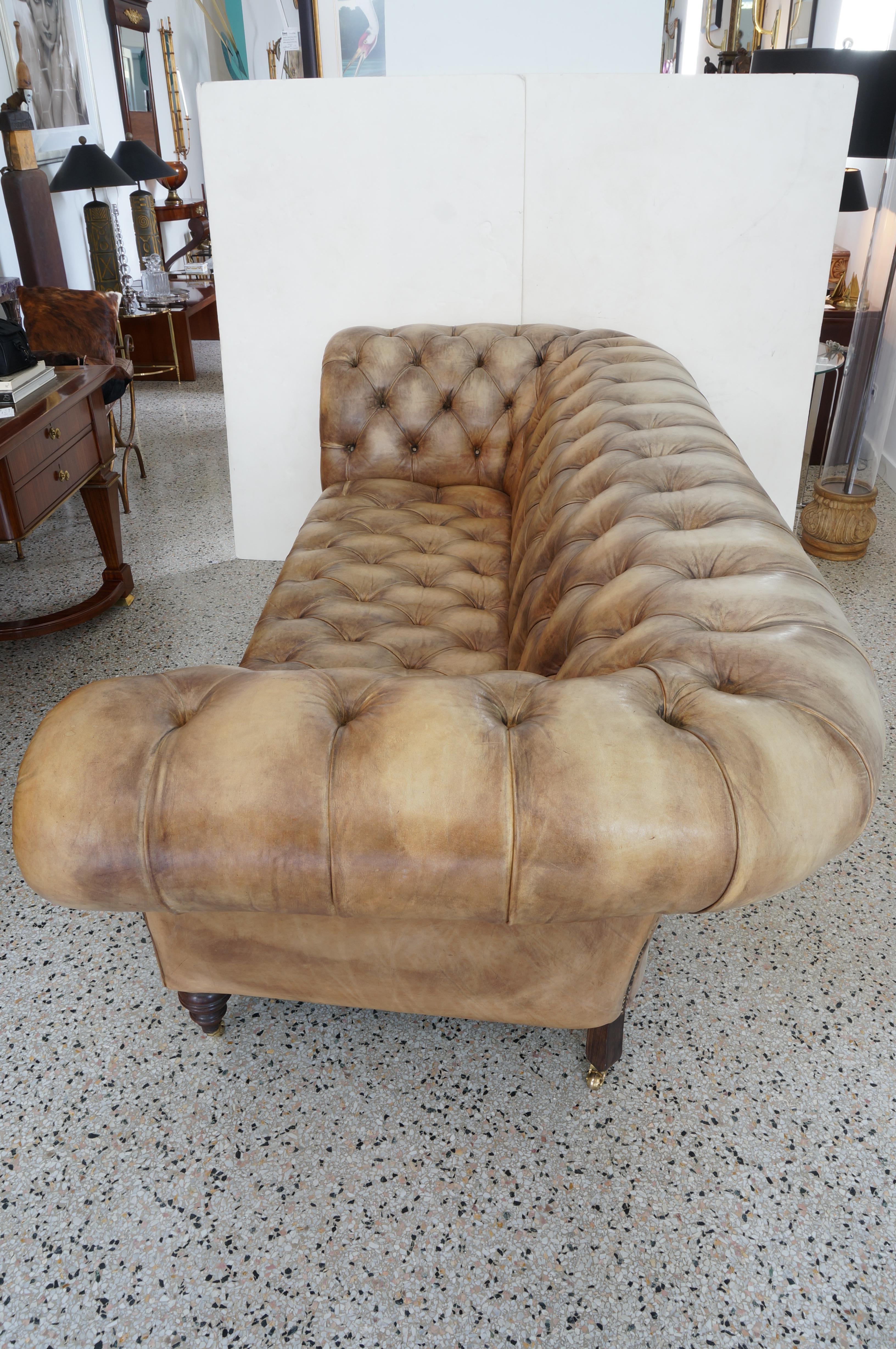 20th Century Large Scale Chesterfield Sofa by Phillip Stanhope Fleming & Howland