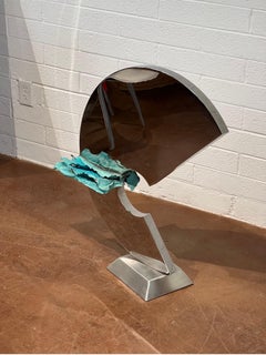 Large Scale Chrome Gary Slater Sculpture