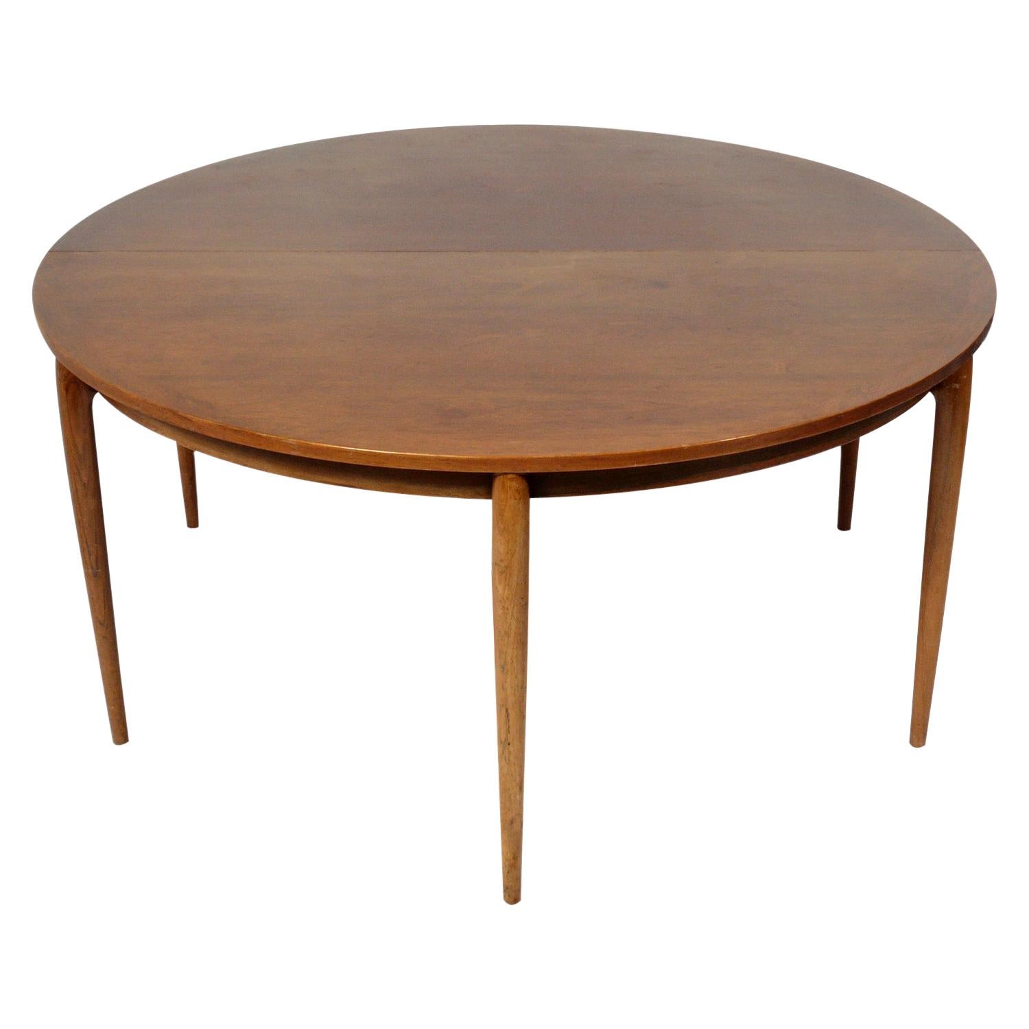 Large Scale Danish Modern Rosewood Dining Table