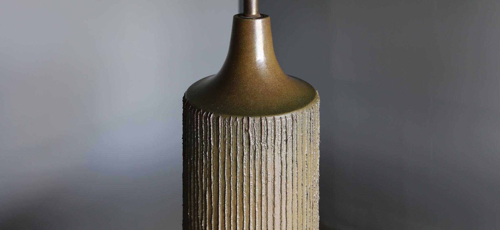 Large Scale David Cressey Ceramic Lamps, circa 1970 4