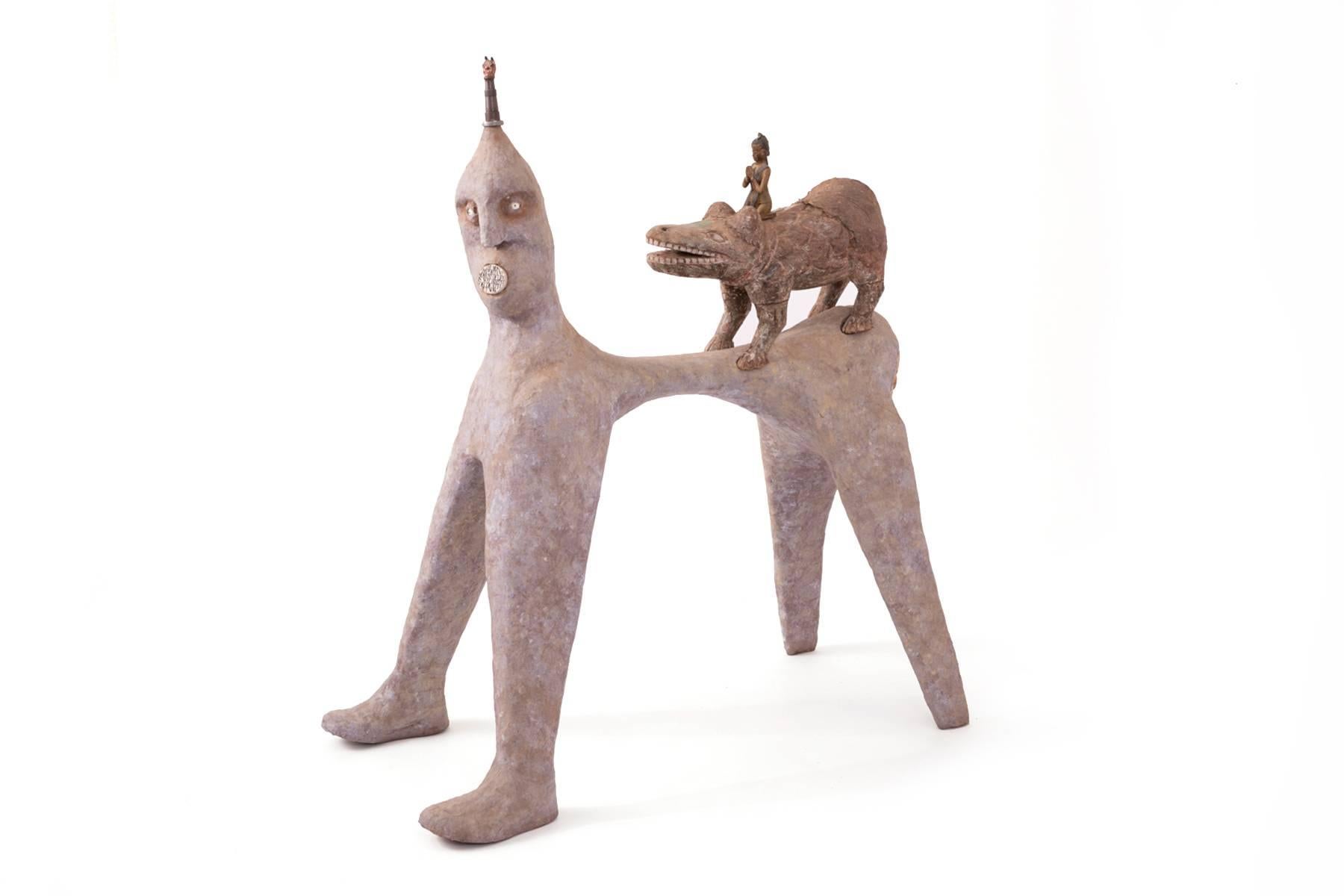 Late 20th Century Dick Seeger Sculptural Creature Artworks For Sale