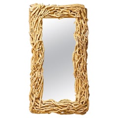 Large Scale Driftwood Mirror
