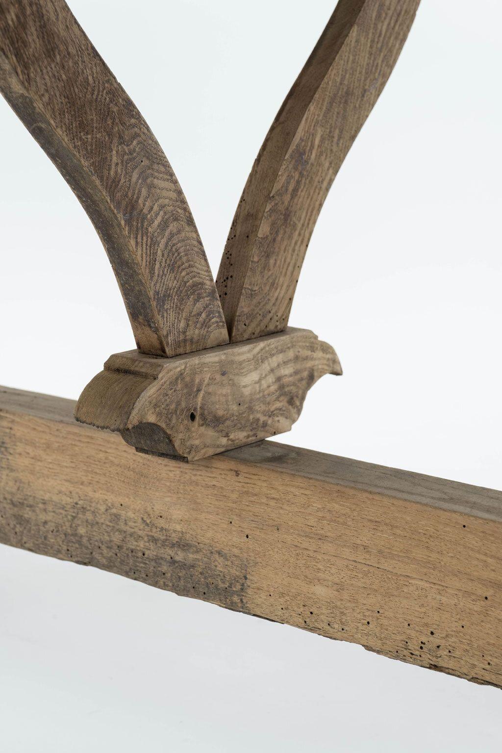 French Provincial Large-Scale Early Oval-Shape Dining Table