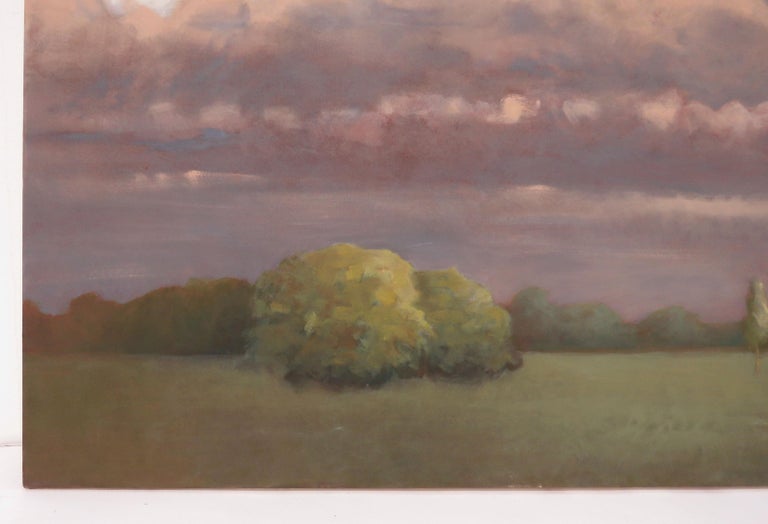 LargeScale Ethereal Landscape Painting by James Rayen at 1stDibs