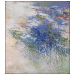 Large Scale Exhibited Impressionistic Painting by James Rayen, circa Mid-1960s