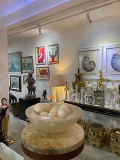 Large Scale Fiberglass Bowl