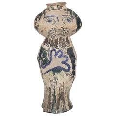 Large Scale Figural Ceramic Attributed to Rudy Autio