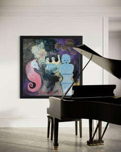 Large Scale Figurative Oil Painting, Contemporary Scottish Art, 2025